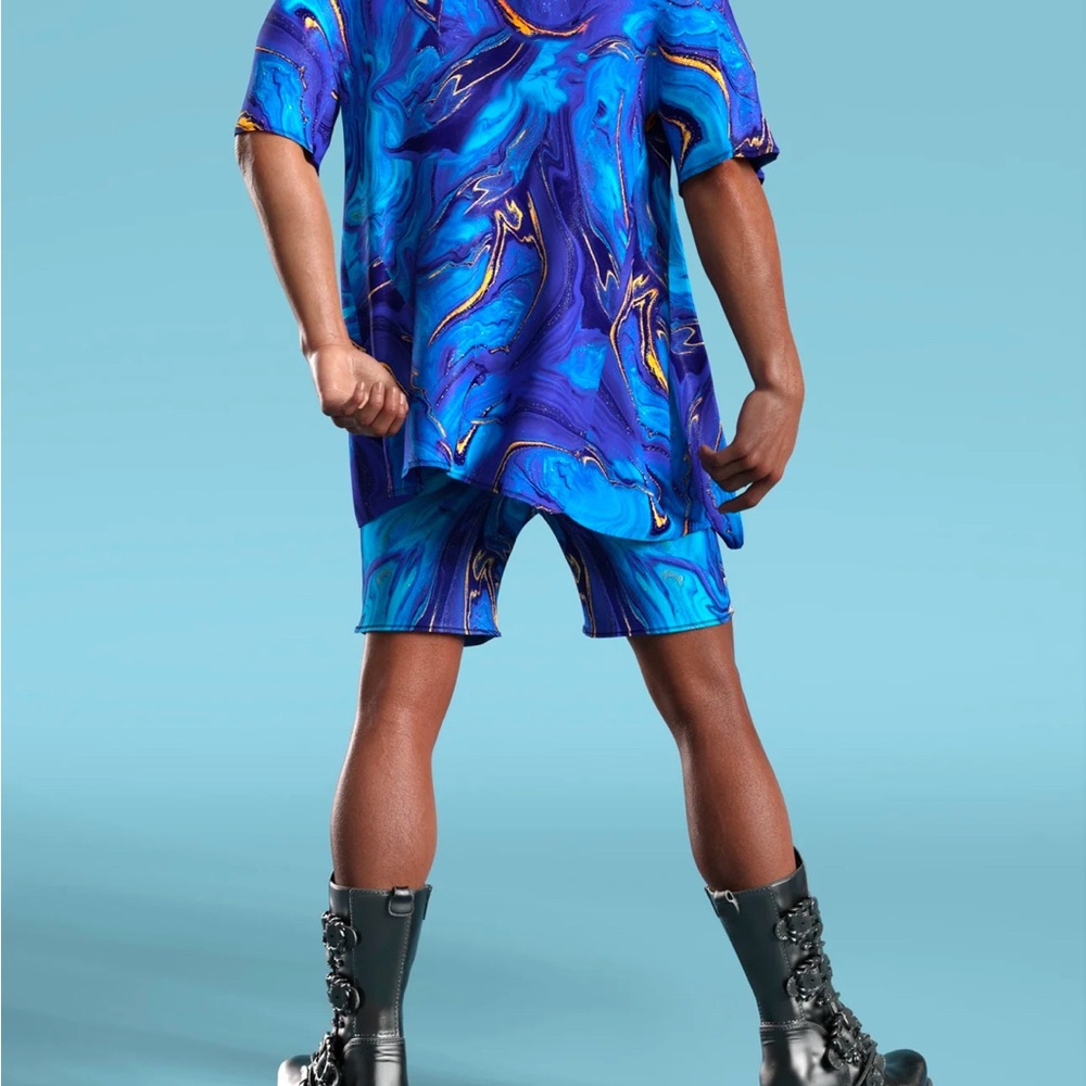 Men’s Rave Half Robe Top - Picture 3 of 6